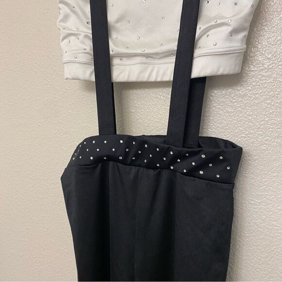 WEISSMAN Dance Costume menswear inspired black white Bye Bye Blackbird 14089 SA - Picture 4 of 15